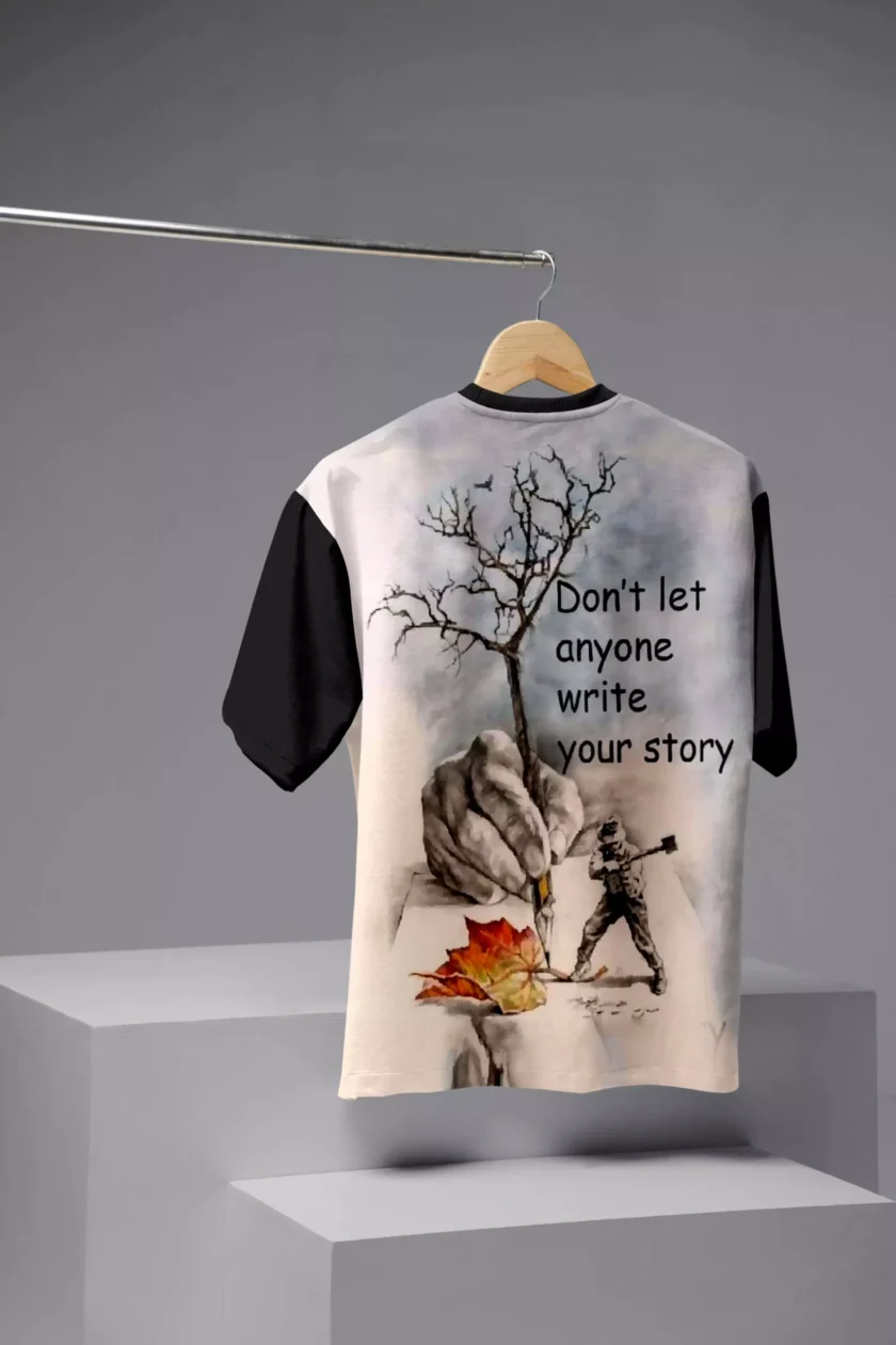 Don’t Let Anyone Write Your Story Linen T-Shirt