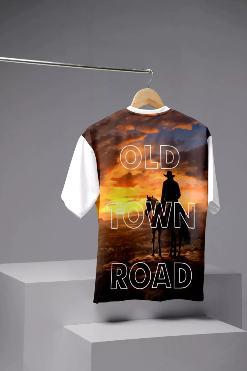 Old Town Road Linen T-Shirt