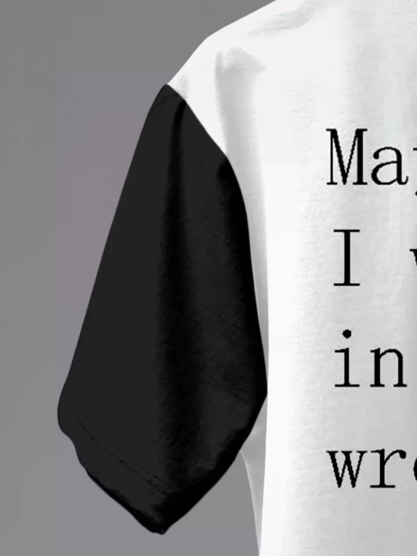 Maybe I Was Born in the Wrong Era Linen T-Shirt - Image 2